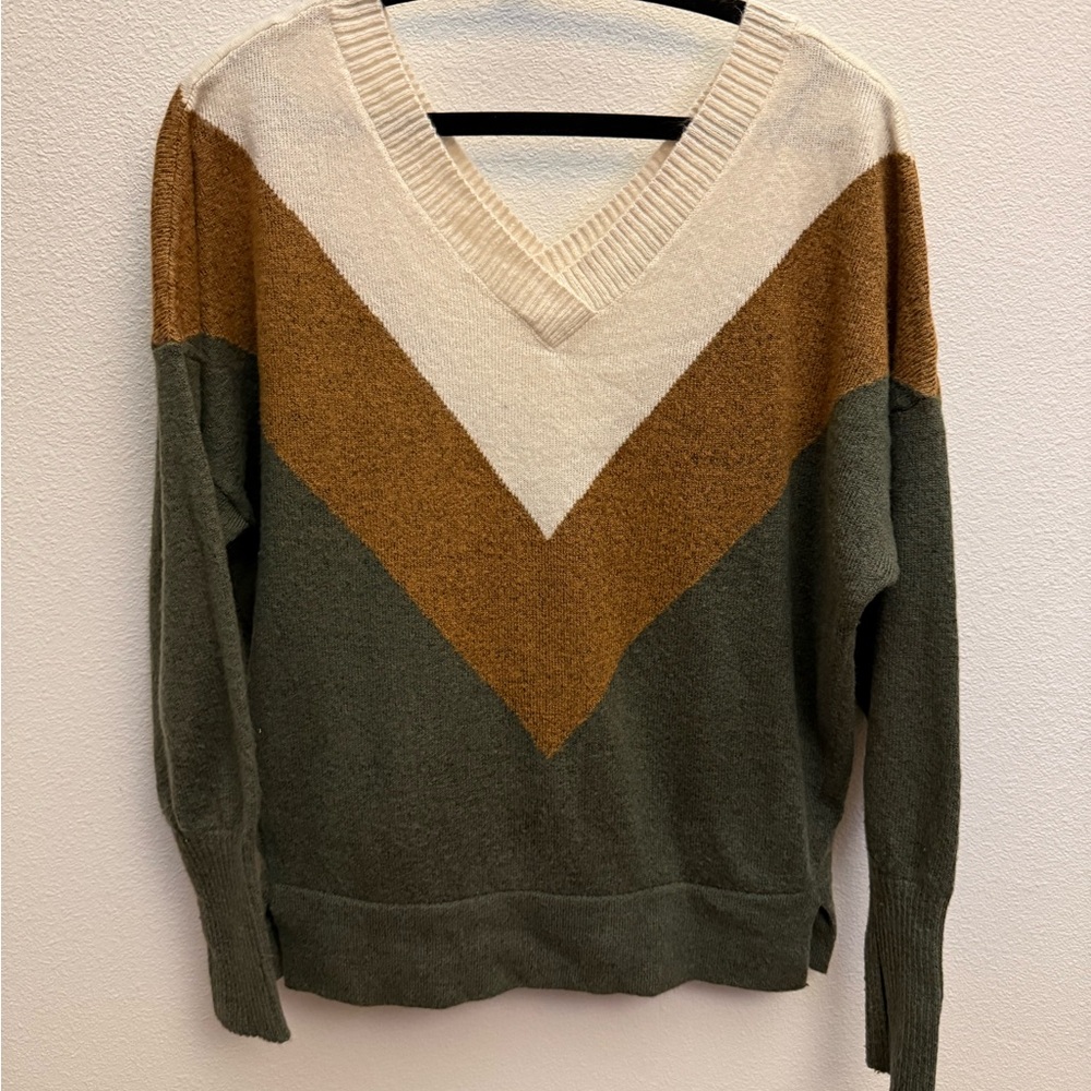 Prana Cream Knit Sweater